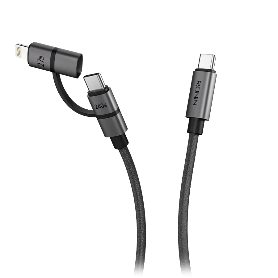 Ronin R-2020 XCEED 2-in-1 Charging Cable, 1m - product view 2