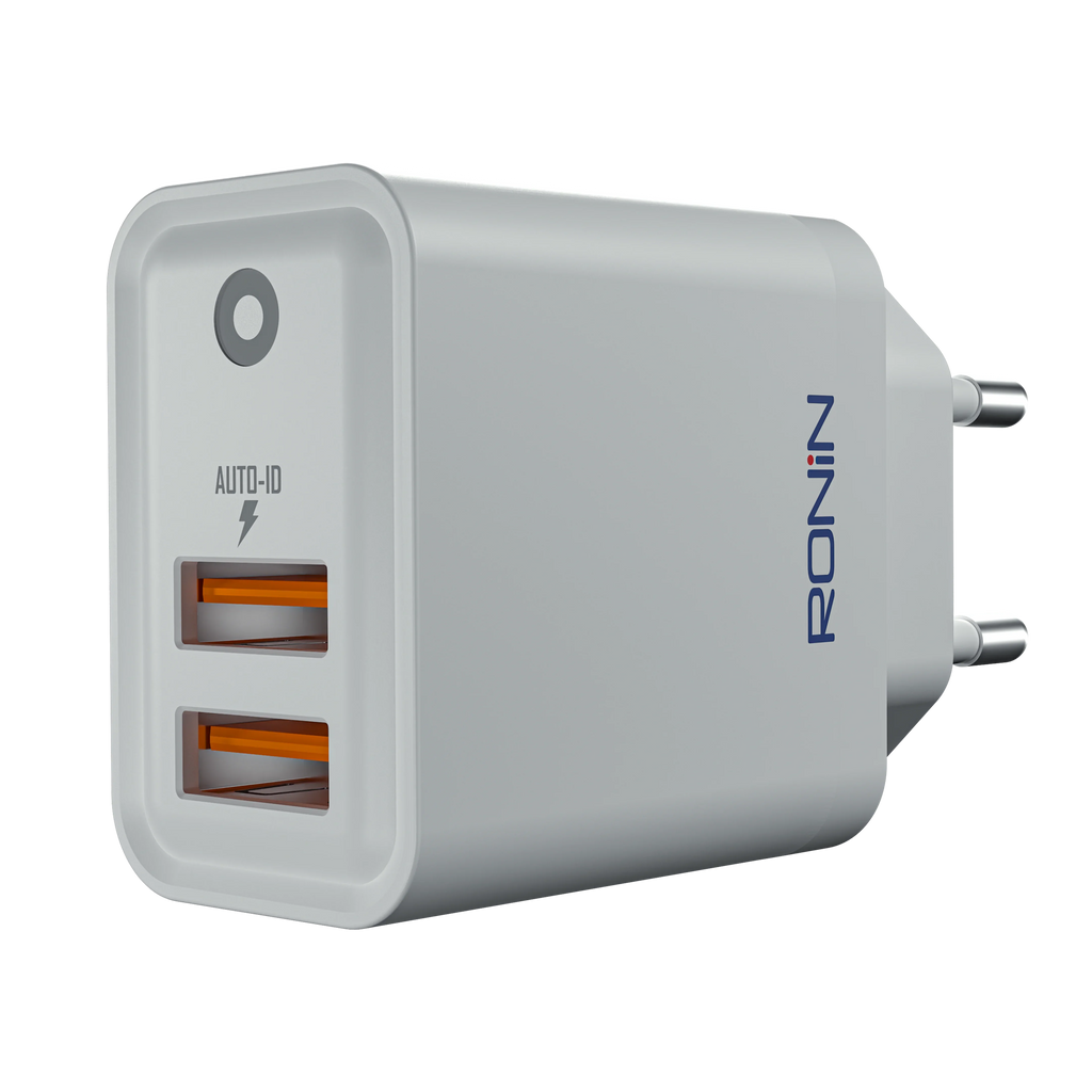 Ronin R-6055 Voltedge Dual USB Charger