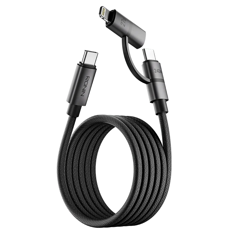 Ronin R-2020 XCEED 2-in-1 Charging Cable, 1m - product view 4