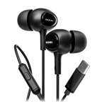Ronin R-9 Handsfree Type-C in Black with its wired connector