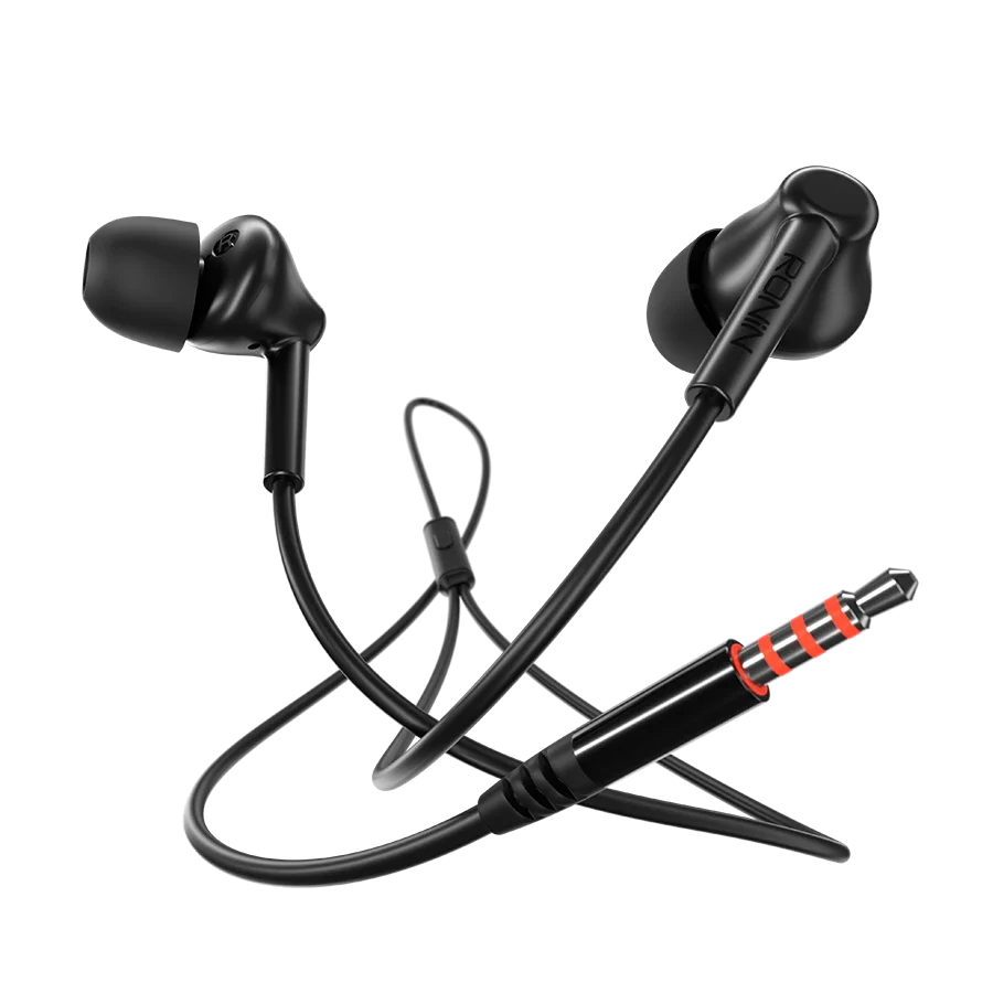 Ronin R-39 Looop 3.5mm Handsfree Earphones - product view 2