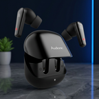 Audionic Airbud 595 in DukaanBee square dark marble and navy studio styling