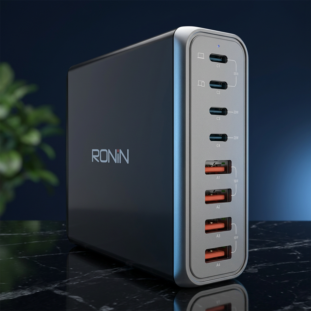 Ronin R-6040 Multiverse 140W Multi-Port Charger