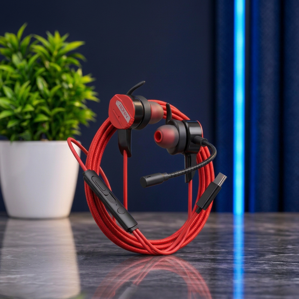 Ronin R-007 Gamerz Handsfree Type-C