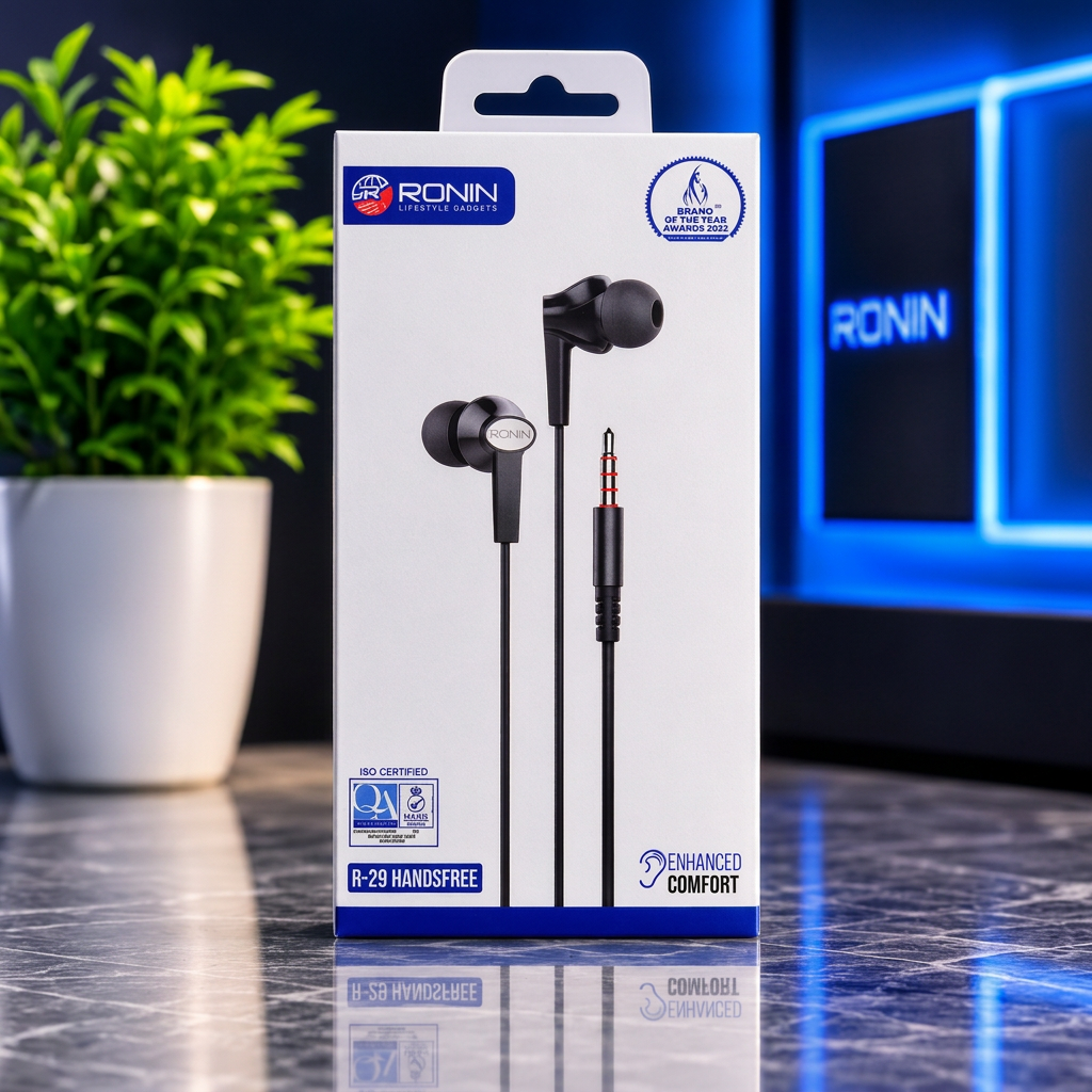Ronin R-29 Stellar 3.5mm Handsfree Earphones