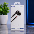 Ronin R-39 Looop 3.5mm Handsfree Earphones